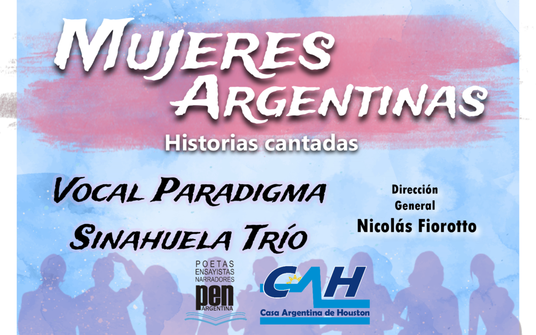 Concierto Virtual Mujeres Argentinas: Historias Cantadas