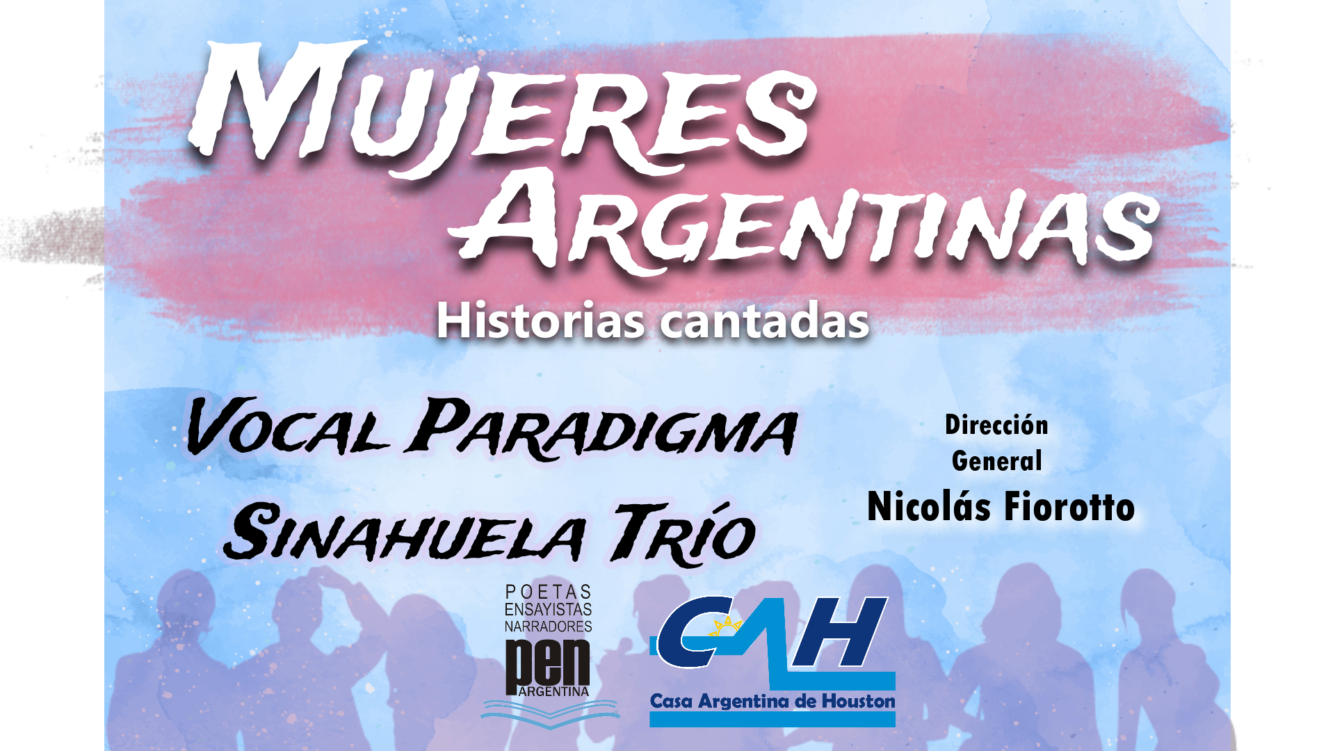 Concierto Virtual Mujeres Argentinas: Historias Cantadas