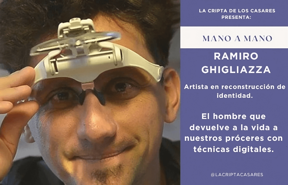 Mano a mano con el artista Ramiro Ghigliazza